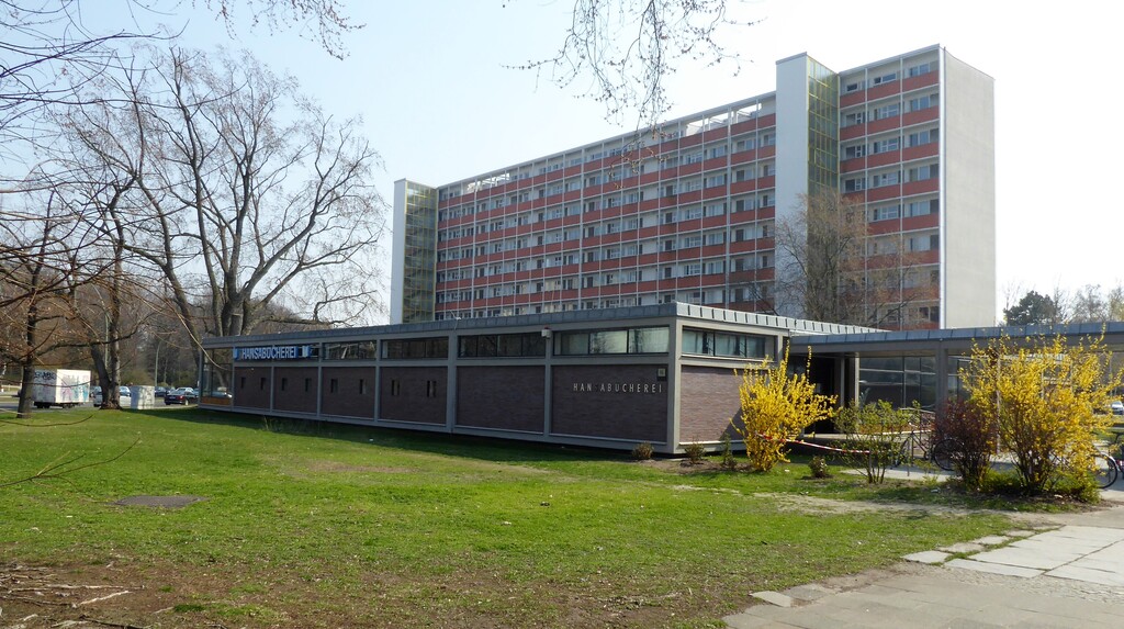 Ansaviertel Biblioteca Hansabücherei, Berlino