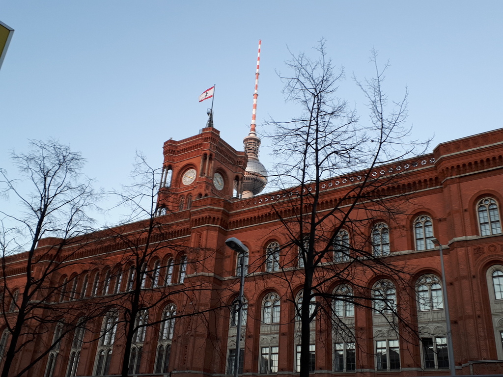 Rote Rathaus il municipio di Berlino