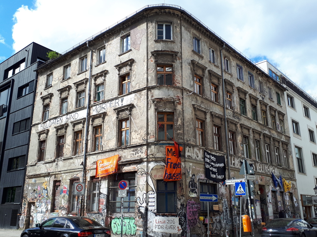 Ex casa occupata a Linienstrasse Mitte, Berlino