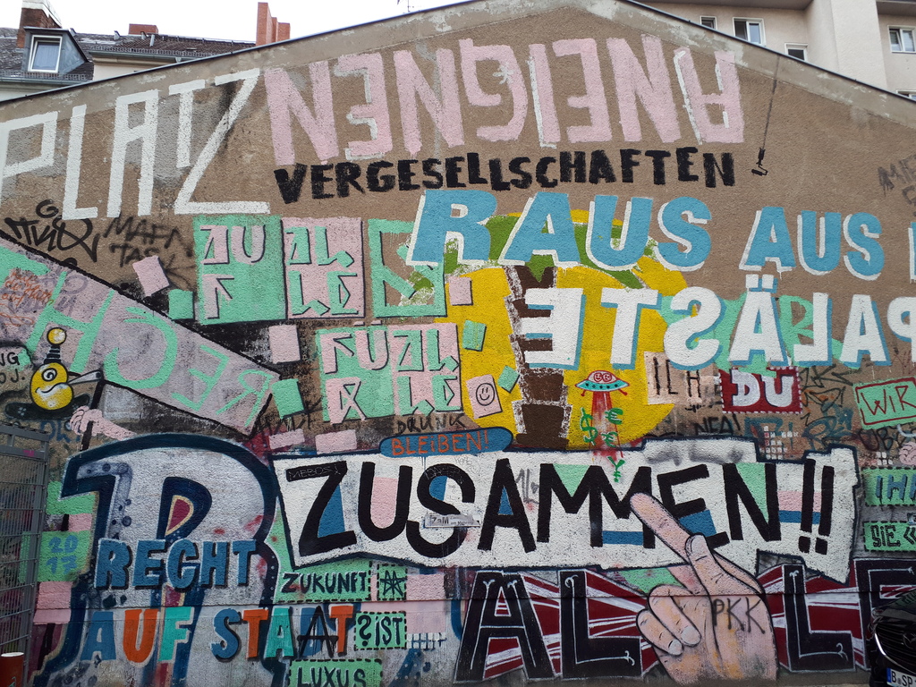 Graffiti a Kreuzberg, Berlino