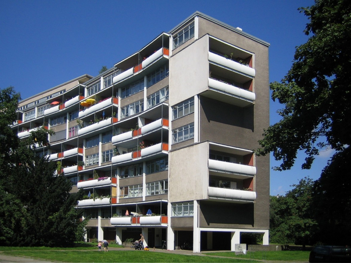 Hansaviertel edificio dell'architetto Walter Gropius