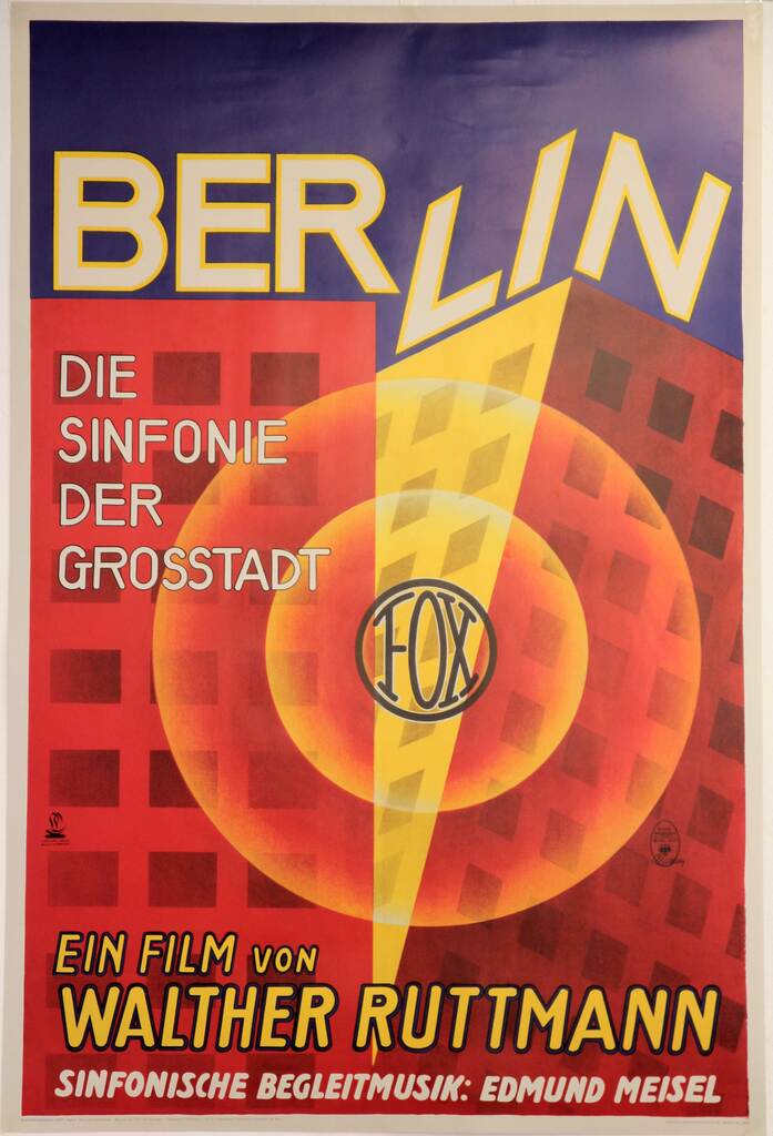 I film ambientati a Berlino: Berlino - La Sinfonia della Grande Città