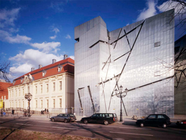 Entrata del museo ebraico di berlino