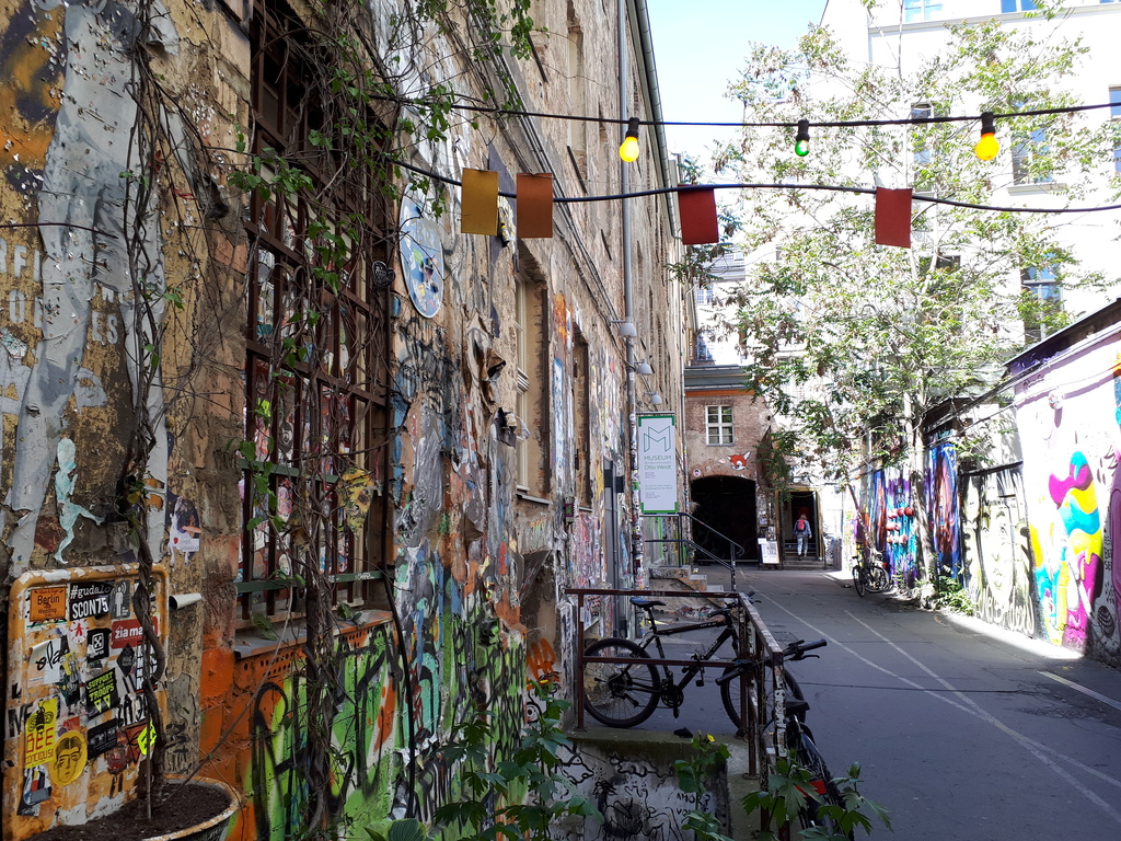 Il cortile Haus Schwarzenberg a Mitte