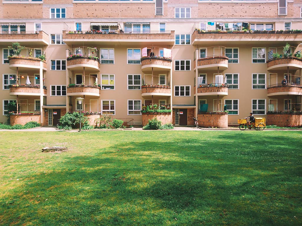 La "citta' di Siemens", insediamento residenziale a Charlottenburg