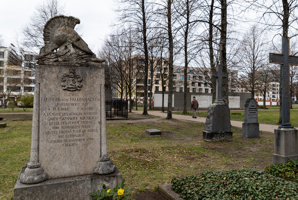 Cimitero di Invalidenstrasse particolare