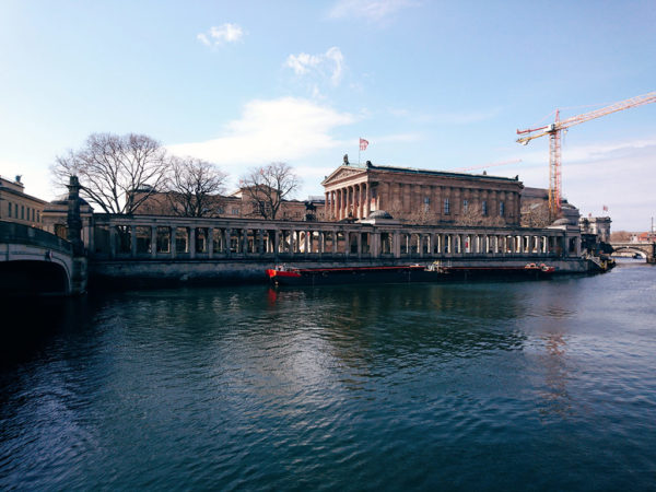 Vista sull'Isola dei Musei dal fiume Spree