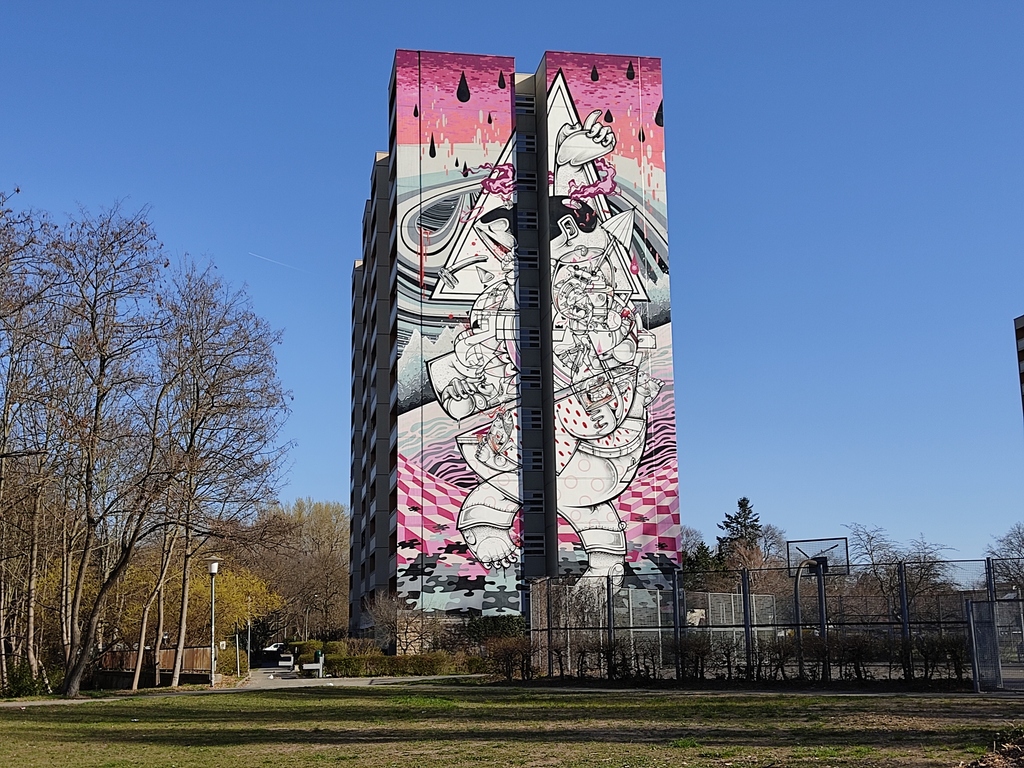 Il murale di Hownosm