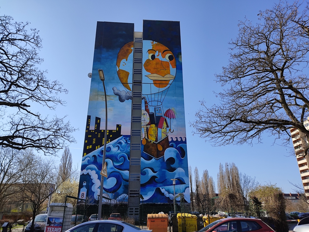 Il murale di Jim Avignon