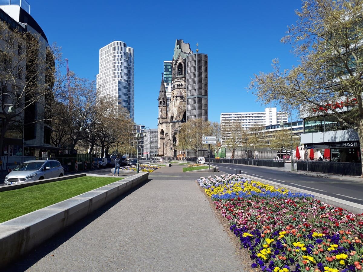 Uno dei quartieri di Berlino