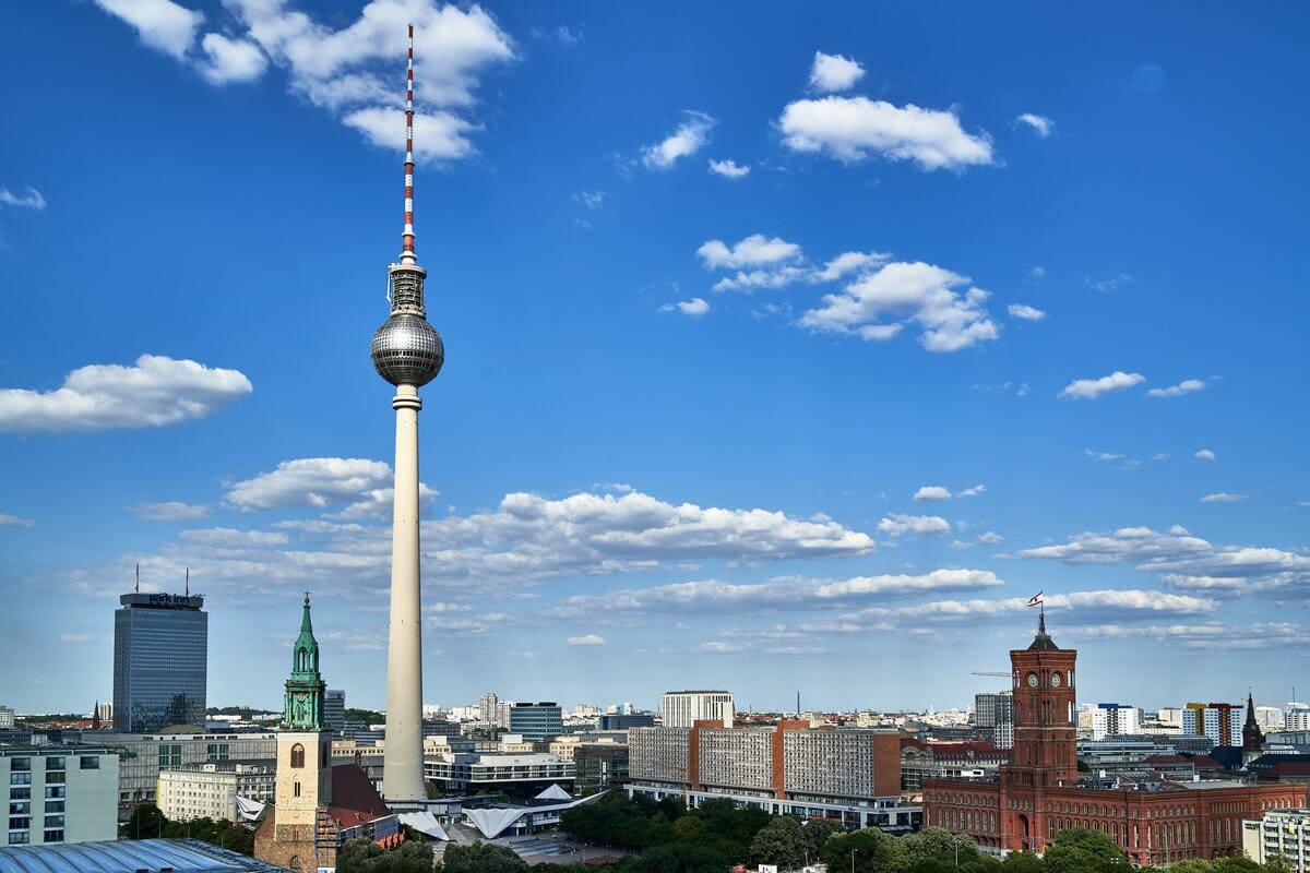 Berlino panorama Fersehturm