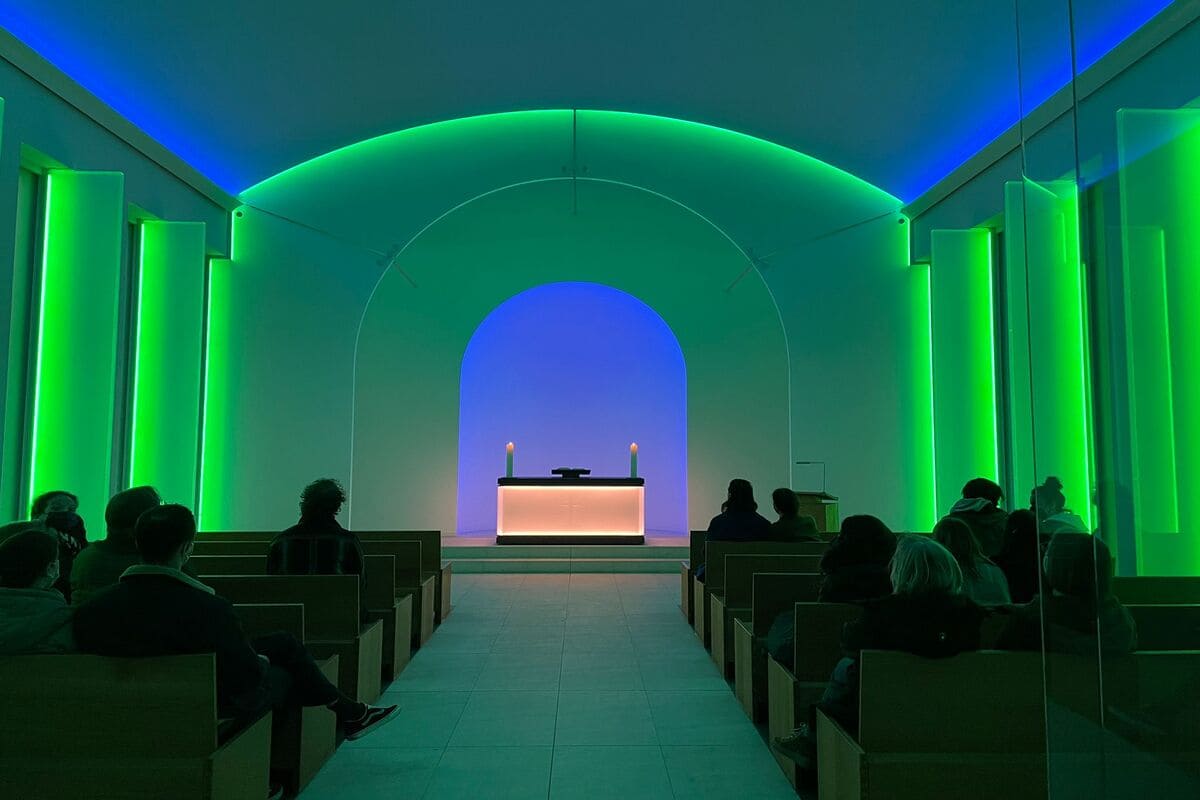 Turrell Chapel verde