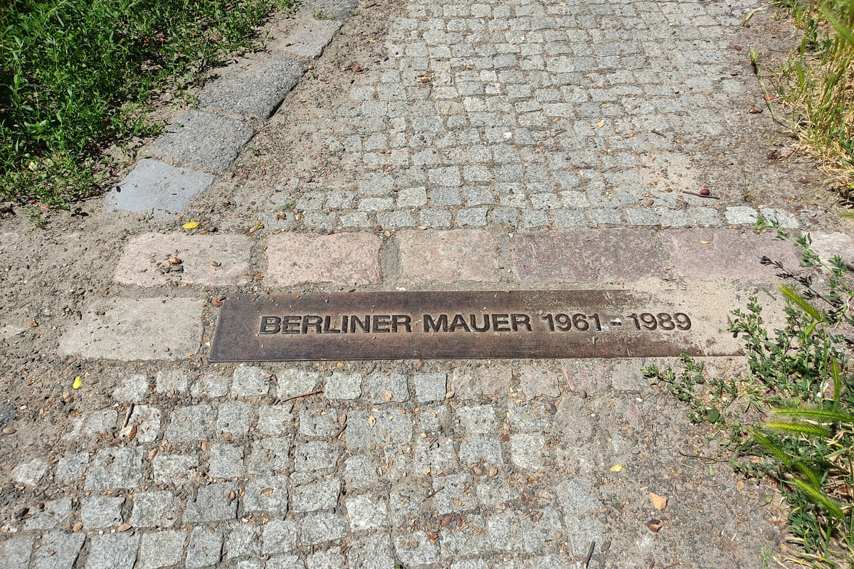 Linea muro di Berlino